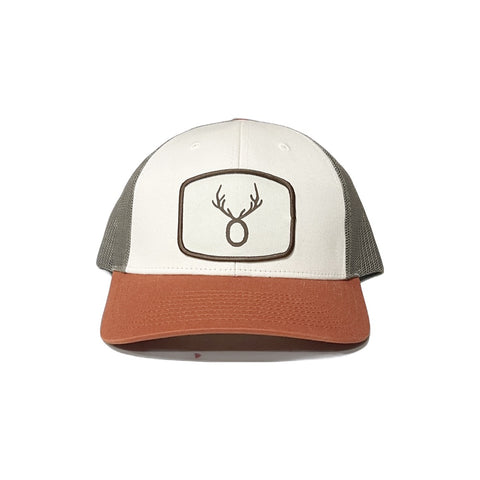 Wildly Cozy Cap Orange/Cream/Olive