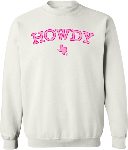 Howdy Sweatshirt White