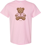 Teddy Bear Tee Lt Pink