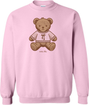 Teddy Bear Sweatshirt Lt Pink
