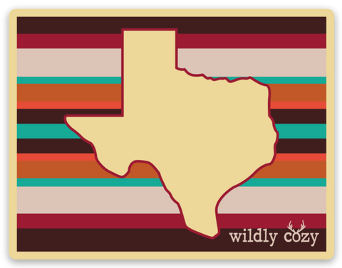 Golden Texas Sticker