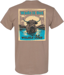 Wade It Out Tee Brown