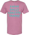 Patsy Dolly Tee Heather Light Purple