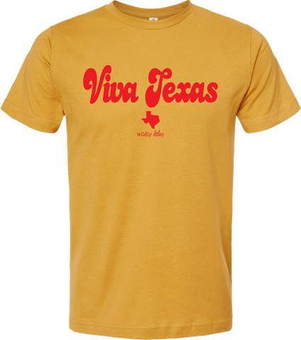 Viva Texas Tee Mustard